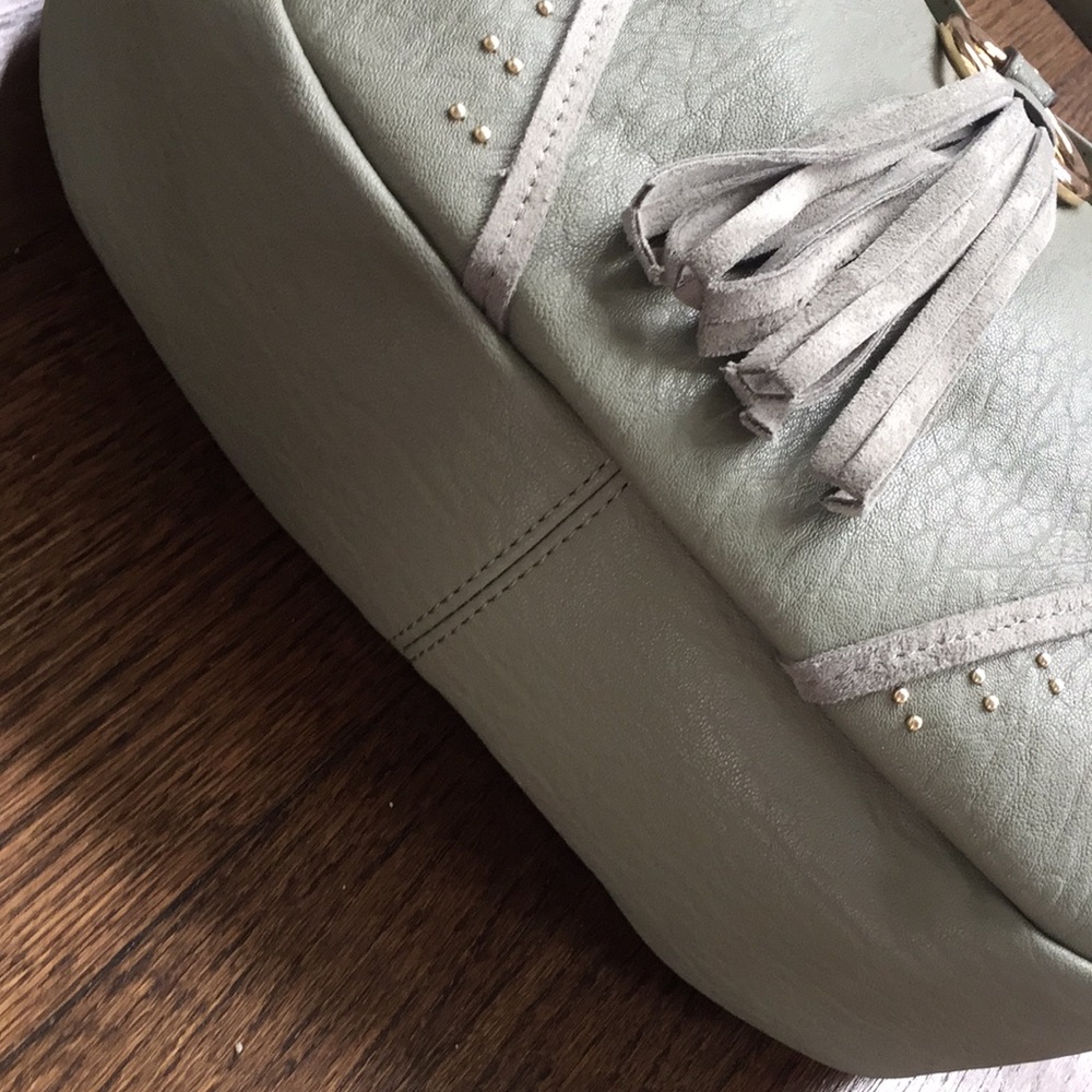 Jessica Simpson Green Natalie Hobo Purse - Picture 3 of 7